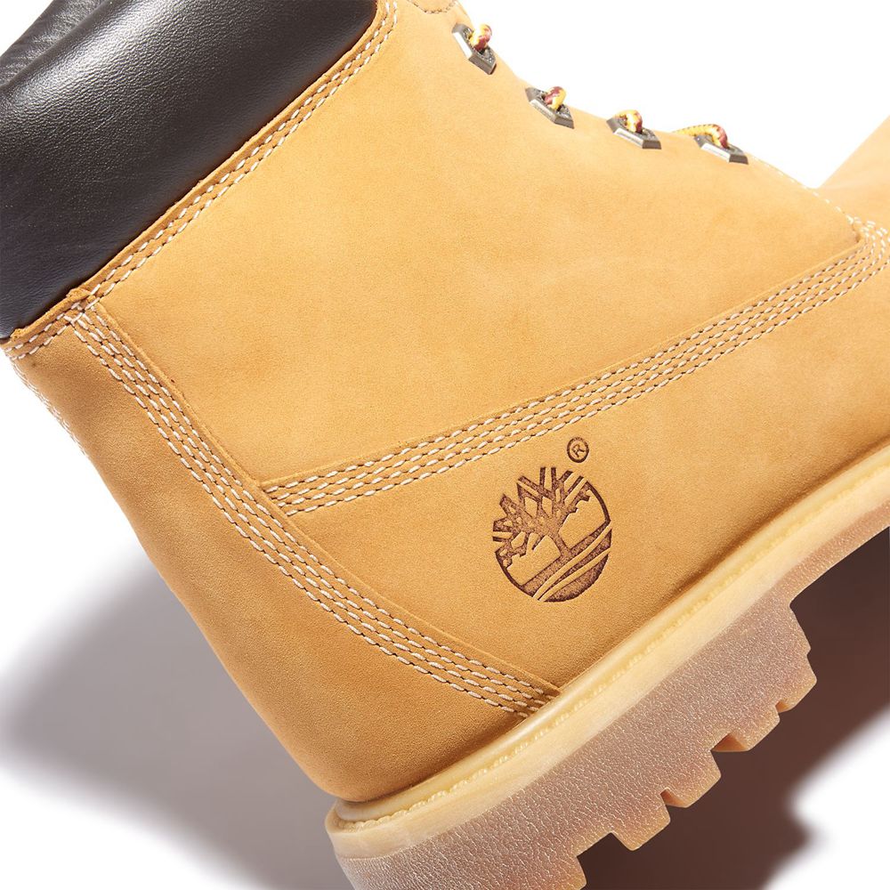 Timberland 6-Inch Μποτακια Γυναικεια Καφε - Premium Waterproof Internal Wedge - Greece 9265713-CI